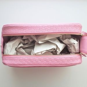 Jeffree Star Bags - Jeffree Star Double Zip Pink Makeup Bag Jeffree Star Bags - Jeffree Star Double Zip Pink Makeup Bag